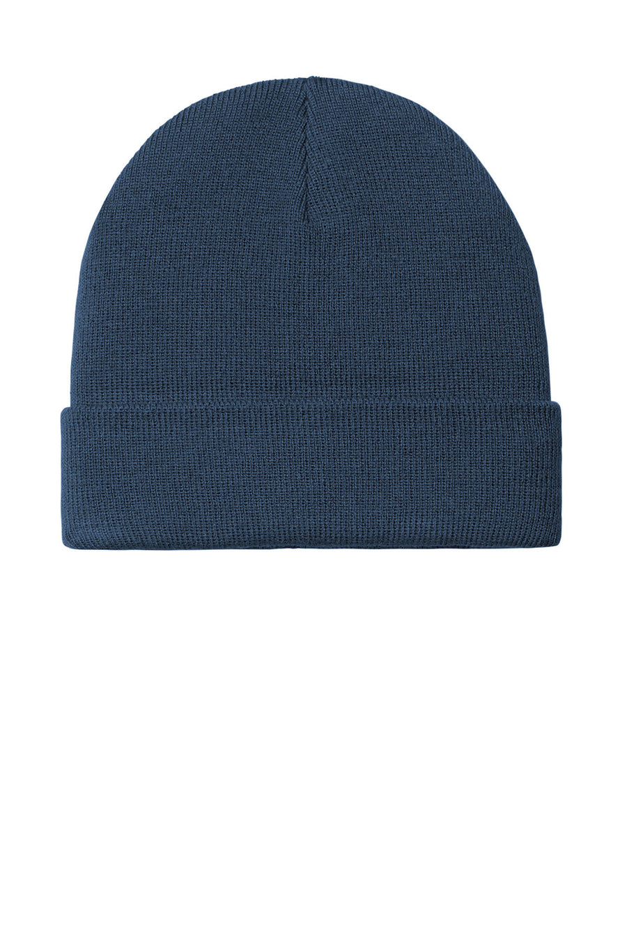 Compass Church Beanie in Dress Blue Navy, product view